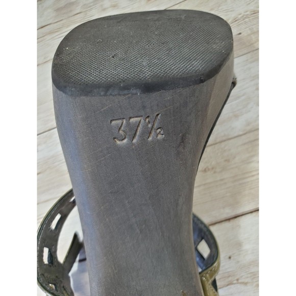 Theory Platform Heels Olive Size 37.5 - Picture 8 of 12